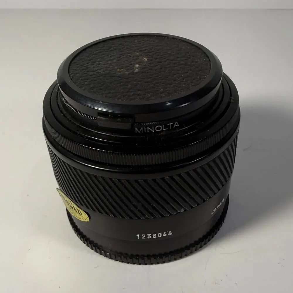 Minolta Maxxum 50mm f1.7 Japan Camera Lens Untested